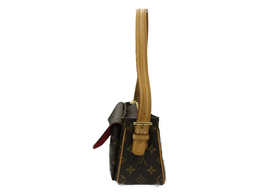 Louis Vuitton Vivacite Bag Shoulder Monogram Brown
